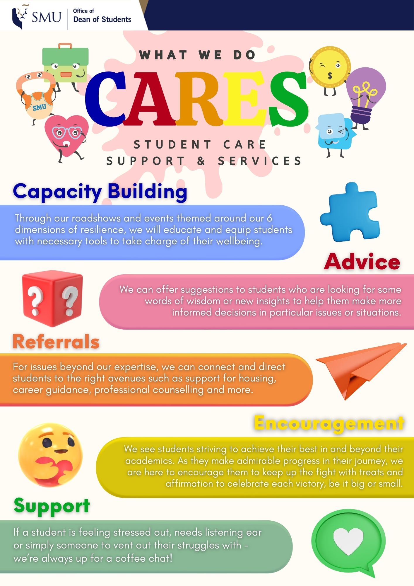 What does SCO do? The SCO CARES for you!
