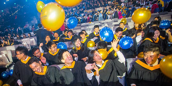 Samba band parade in one of SMU's Key Events