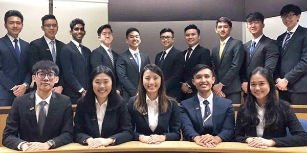 Members of the 14th SMU Ambassadorial Corps ExCo