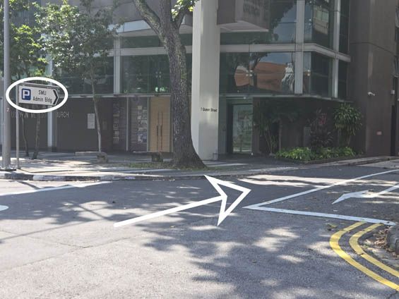 Step 3 from Bras Basah Station Exit A