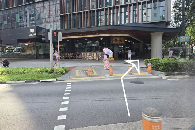 Step 3 from Bras Basah Station Exit A