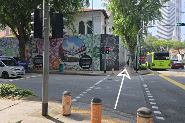 Step 5 from Bencoolen MRT Station Exit B