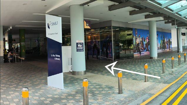 Alight at the drop-off point