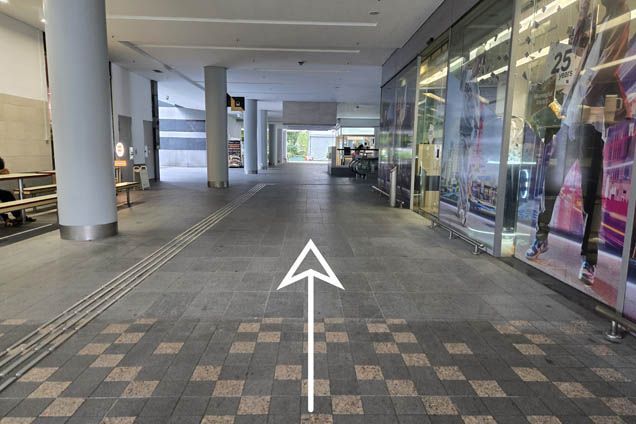 Walk past The SMU Shop