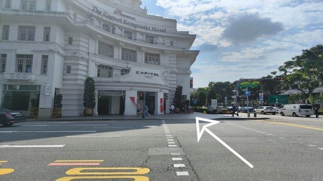 Cross the road to Capitol Building