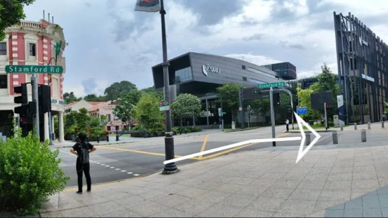Stamford Road junction
