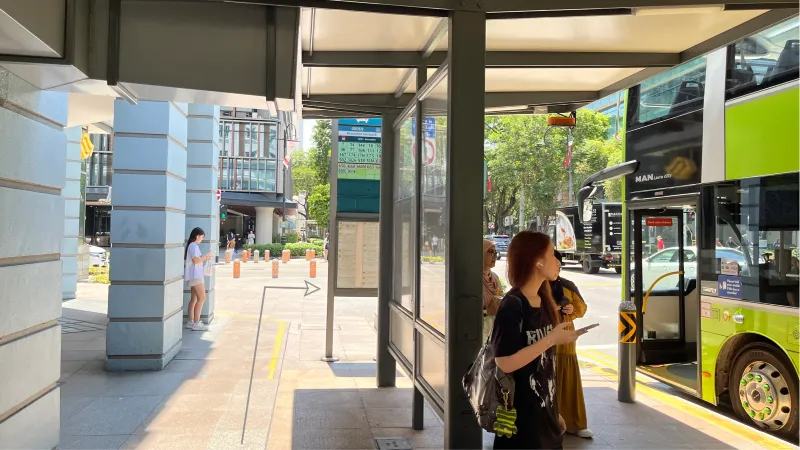 Bencoolen Exit B bus stop