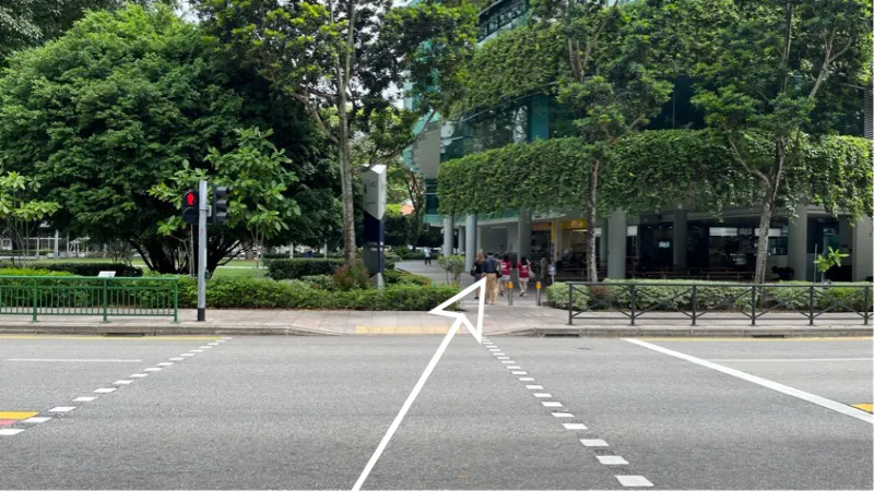 Road to Lazada One building