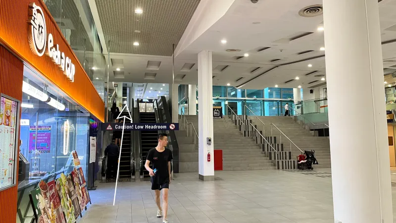 Enter the Lazada One building