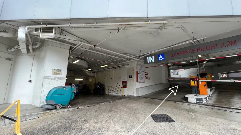 Enter the Lazada One building