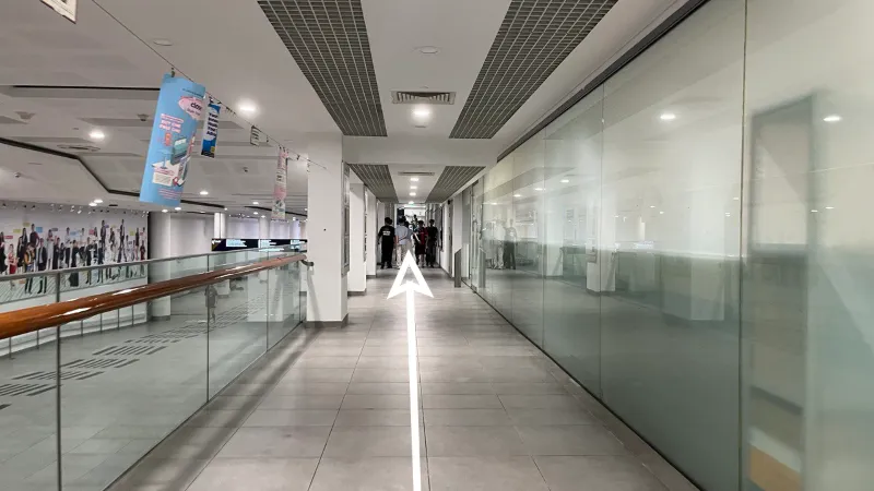 Enter the Lazada One building