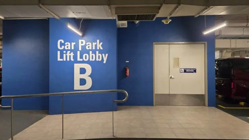 Lift lobby B