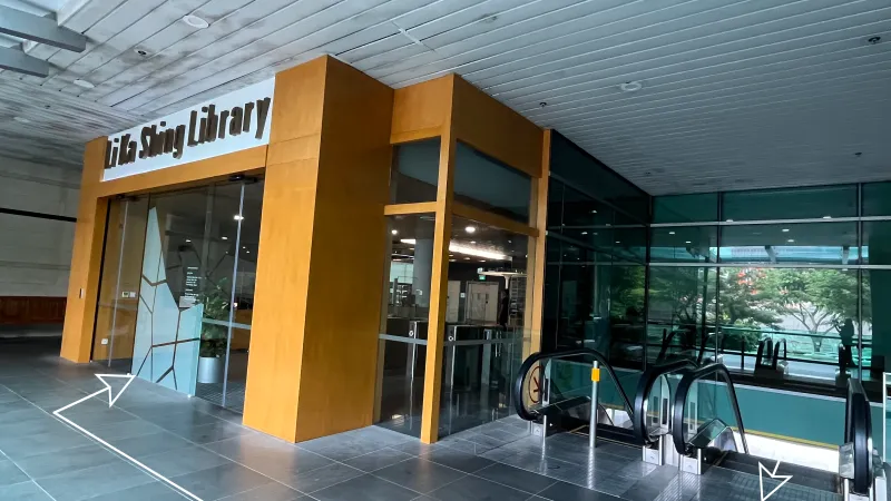 LKS Library entrance