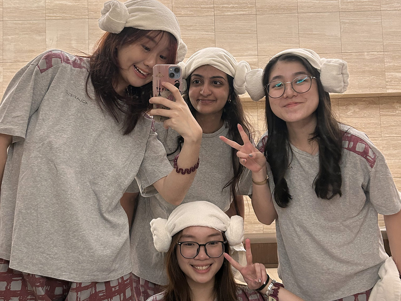Casual group shot