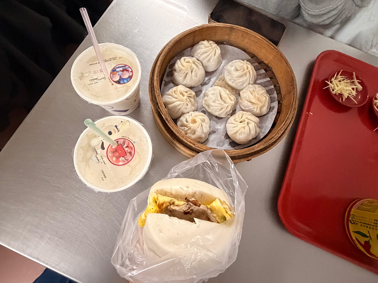The food